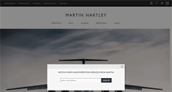 Desktop Screenshot of martinhartley.com